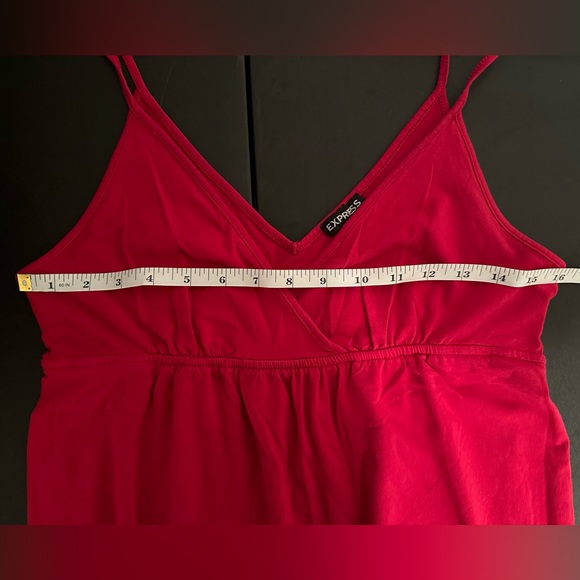 EXPRESS Women’s V-Neck Babydoll Cami Top Size: M - Picture 6 of 6